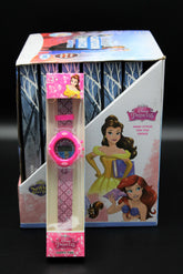 Disney Princess Digital Wrist Watches For Girls | Cute Fashionable Cartoon Digital Watches For Kids
